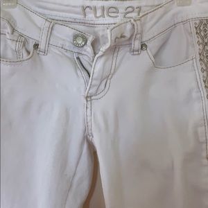 White jeans